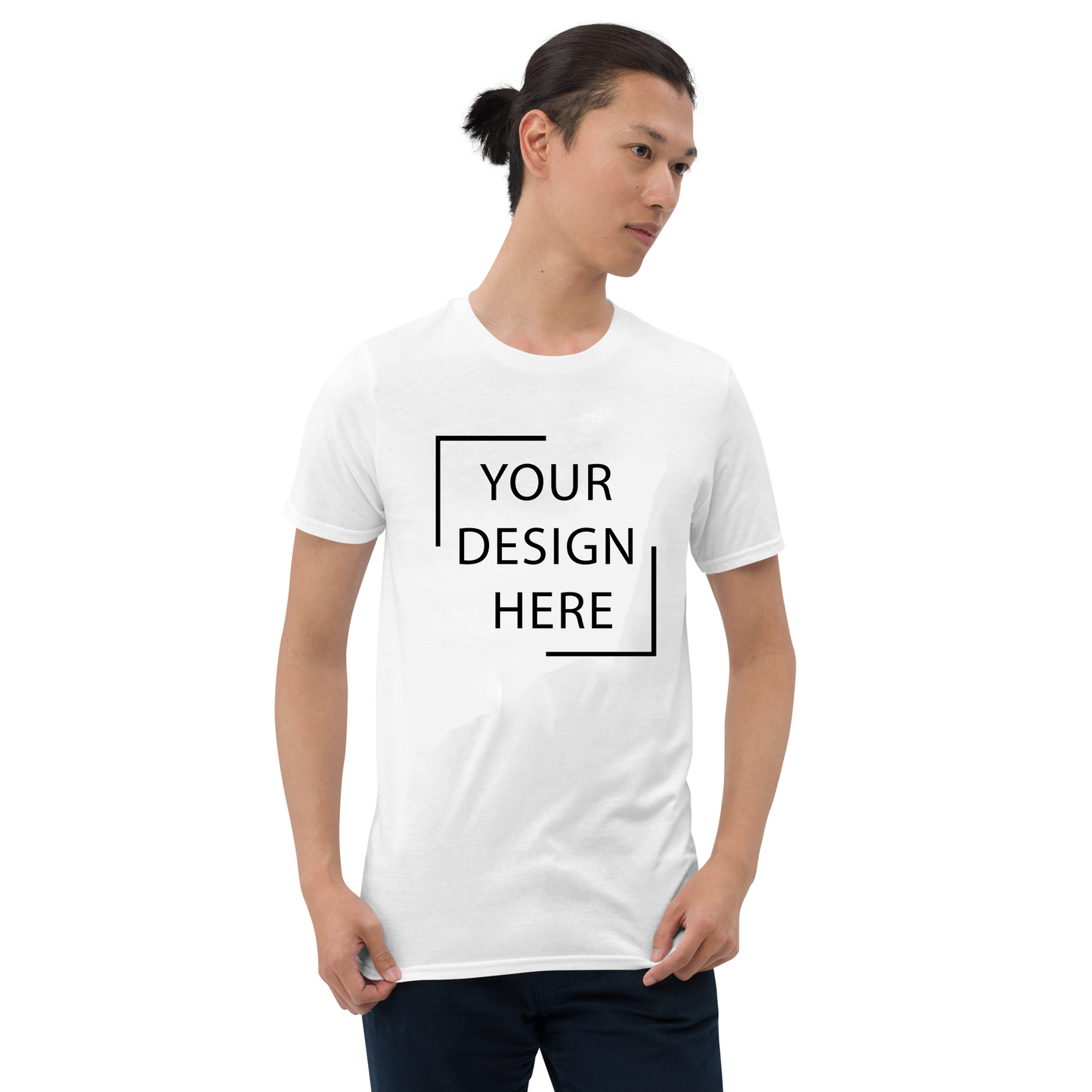 Customizable Round Neck T-Shirt (Unisex) Is On Its Way To Merch