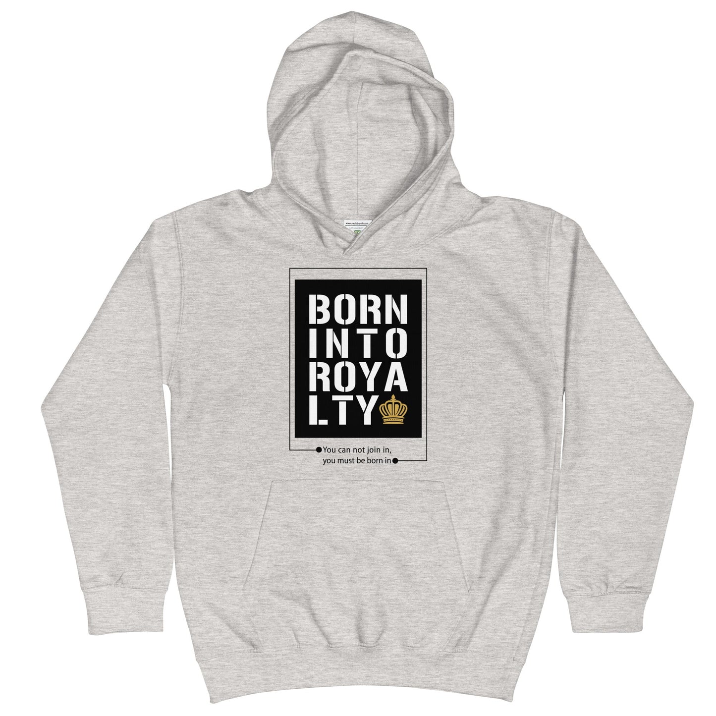 Born Into Royalty | Kids Hoodie Is On Its Way To Merch