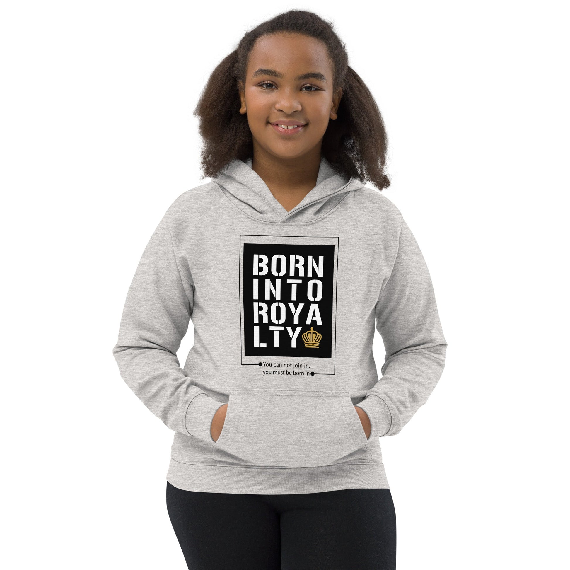 Born Into Royalty | Kids Hoodie Is On Its Way To Merch