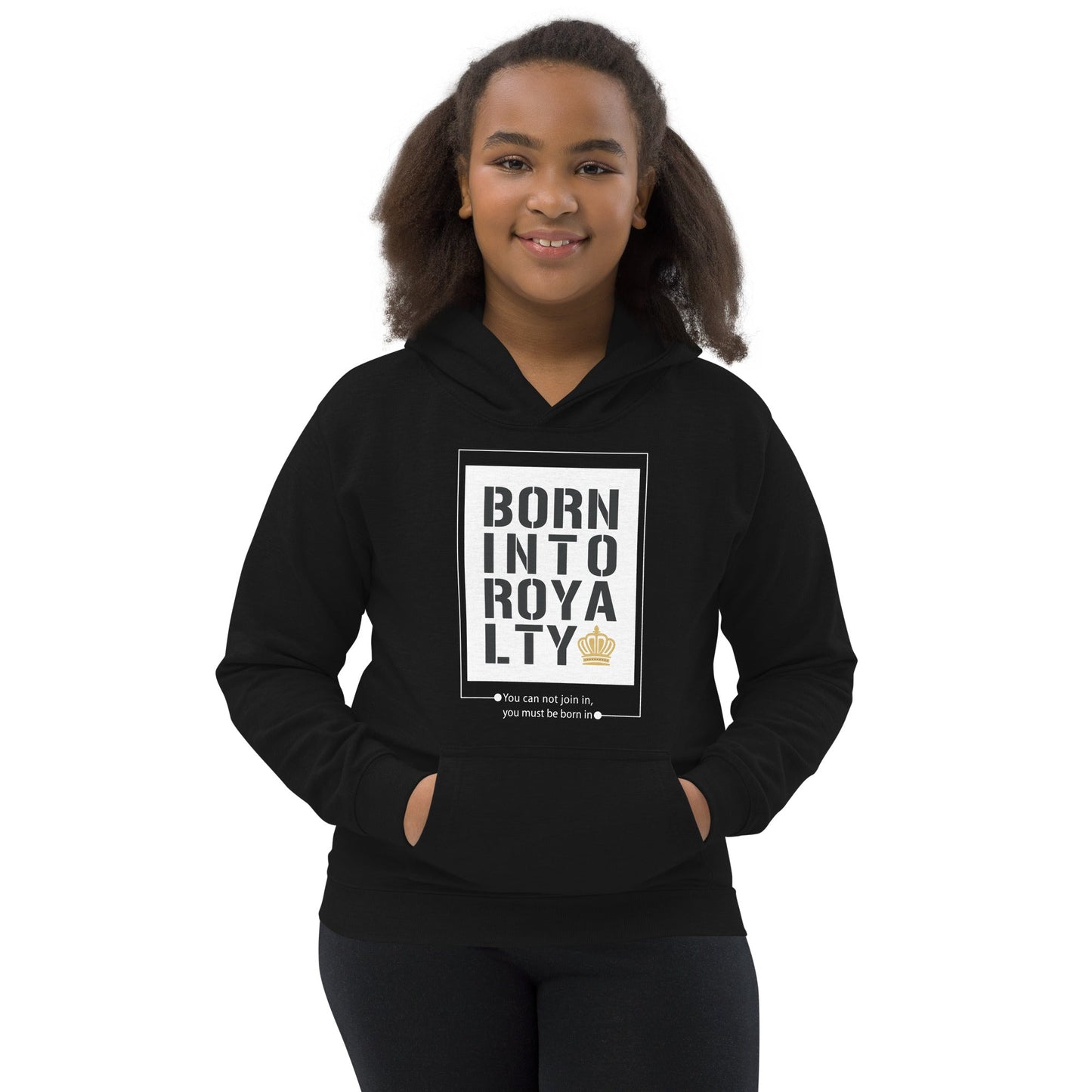 Born Into Royalty | Kids Hoodie Is On Its Way To Merch