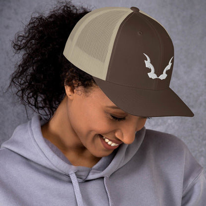 Trucker Cap With Markhor Horns Is On Its Way To Merch